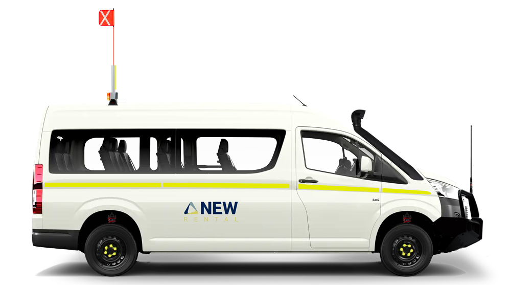 Toyota 4x4 Commuter Bus Mine Spec - Hire & Rental Perth & WA