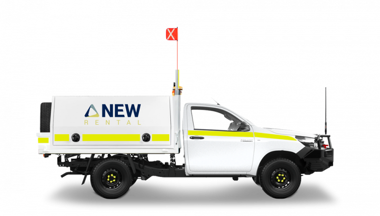 New Rental Hilux Single Cab Service Ute