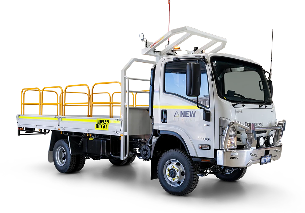 Single Cab Flatbed Truck Rental