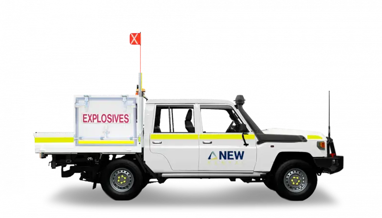 New Rental Landcruiser Dual Cab Explosives