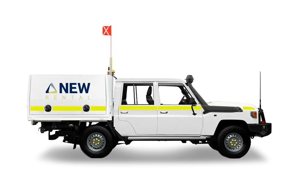 New Rental Landcruiser Dual Cab Service Ute