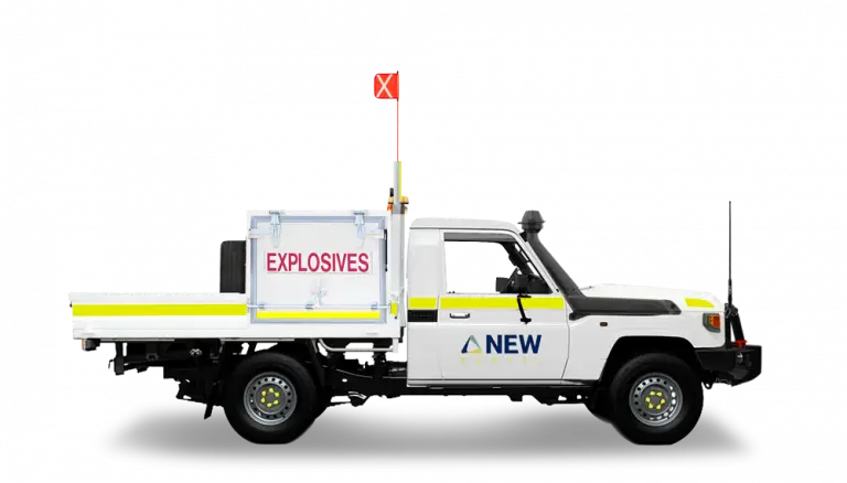 New Rental Landcruiser Single Cab Explosives