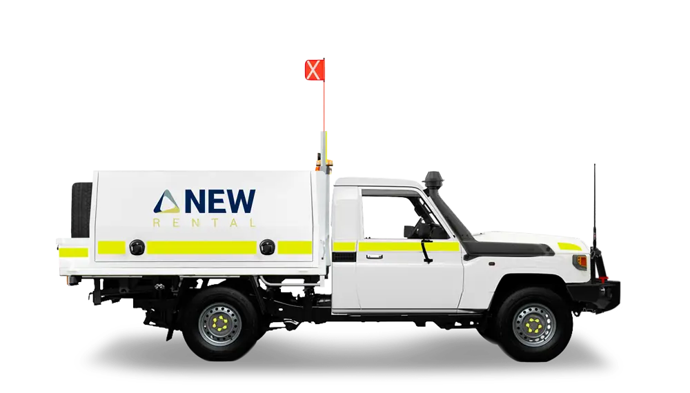 New Rental Landcruiser Single Cab Service Ute